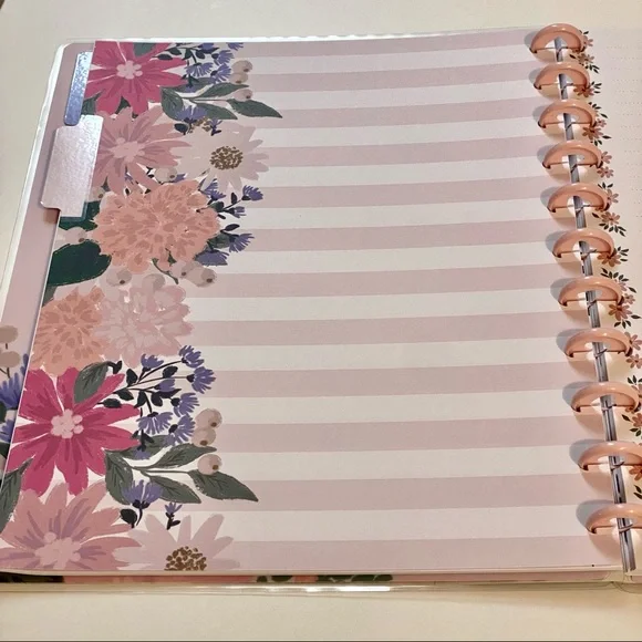 The happy planner Springtime Flora Big Notebook - Picture 9 of 11